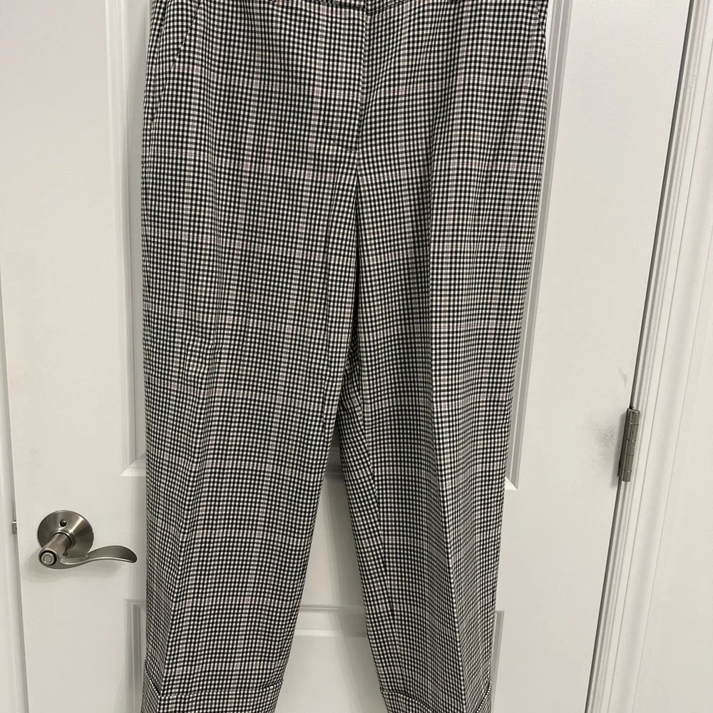 kate spade Black and White Tailored Dress Pants - Picture 2 of 7